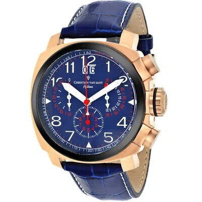CHRISTIAN VAN SANT CHRISTIAN VAN SANT MENS GRAND PYTHON BLUE DIAL WATCH - CV3AU5