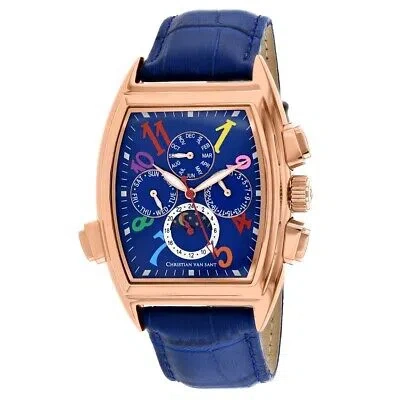 CHRISTIAN VAN SANT CHRISTIAN VAN SANT MENS GRANDEUR BLUE DIAL WATCH - CV2138