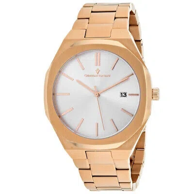 CHRISTIAN VAN SANT CHRISTIAN VAN SANT MENS OCTAVIUS SLIM SILVER DIAL WATCH CV0523 STAINLESS