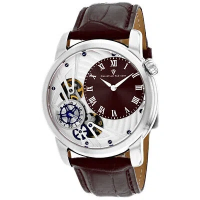 CHRISTIAN VAN SANT CHRISTIAN VAN SANT MENS SPROCKET AUTO-QUARTZ BROWN DIAL WATCH - CV1544