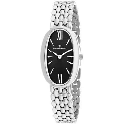 CHRISTIAN VAN SANT CHRISTIAN VAN SANT WOMENS LUCIA BLACK DIAL WATCH - CV1811