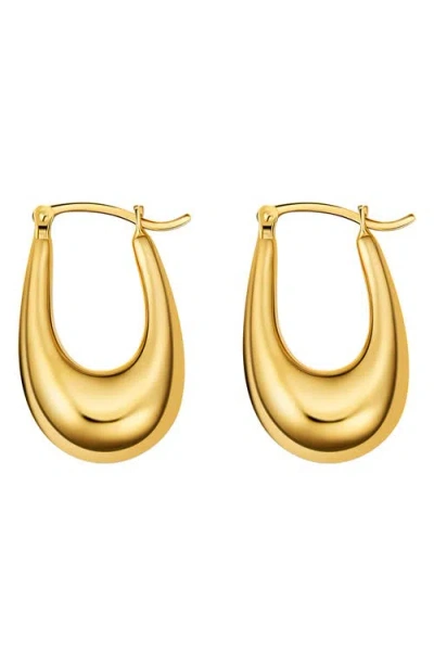 CHRISTINA CARUSO CHRISTINA CARUSO THICK HOOP EARRINGS