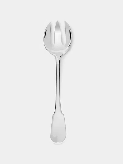 CHRISTOFLE CLUNY SILVER-PLATED SALAD SERVING FORK