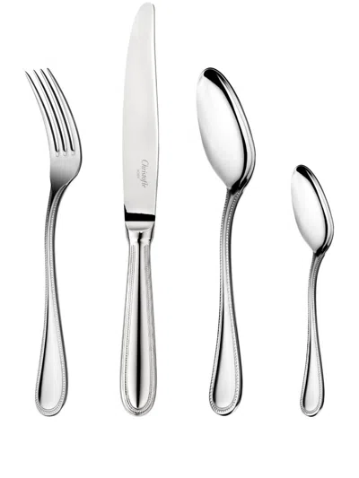 CHRISTOFLE PERLES 48-PIECE FLATWARE SET (12-PERSON SETTING)
