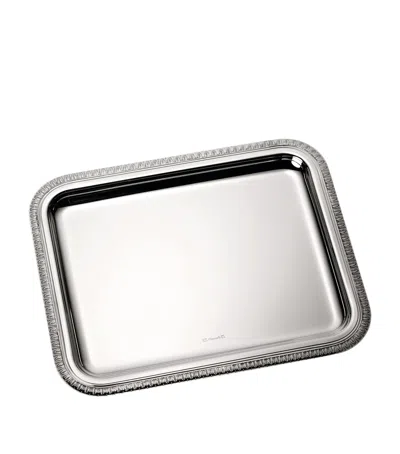 CHRISTOFLE SILVER-PLATED MALMAISON TRAY
