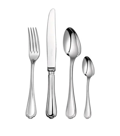 CHRISTOFLE SPATOURS SILVER-PLATED 24-PIECE CUTLERY SET