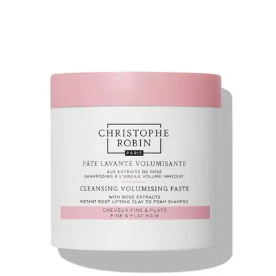 CHRISTOPHE ROBIN CLEANSING VOLUMIZING PASTE WITH ROSE EXTRACTS 250ML