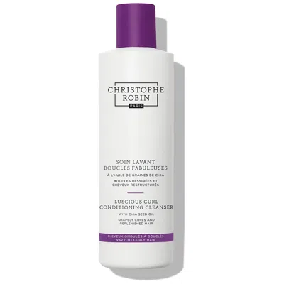 CHRISTOPHE ROBIN LUSCIOUS CURL CONDITIONING CLEANSER WITH CHIA SEED OIL