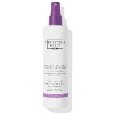 CHRISTOPHE ROBIN LUSCIOUS CURL REACTIVATING MIST WITH FLAXSEED MILK
