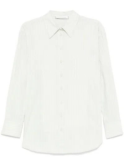 CHRISTOPHER ESBER STRIPED LONG-SLEEVE SHIRT