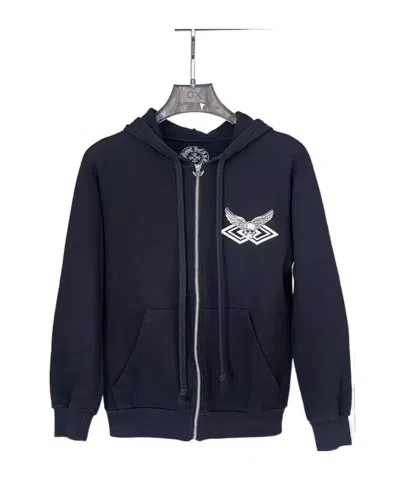 CHROME HEARTS LONG-SLEEVED HOODED SWEATSHIRT