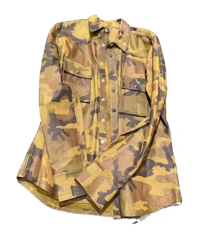 CHROME HEARTS LONG-SLEEVED SHIRT JACKET