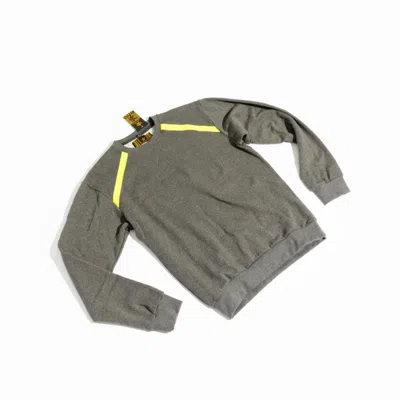 CHUKS COLLINS MEN'S GREY - HENRY'S SWEAT SHIRT - CHUKS COLLINS DIFUSION COLLECTION