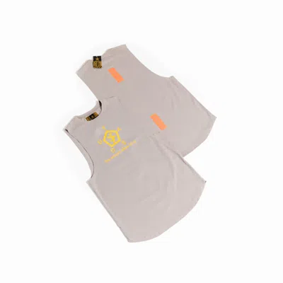 CHUKS COLLINS MEN'S GREY LOGO PRINTED TANK TOP GRAY - CHUKS COLLINS DIFFUSION COLLECTION