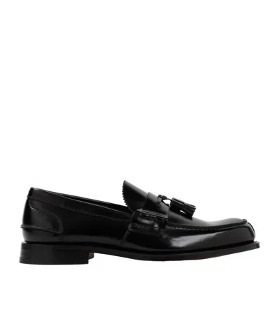 CHURCH'S CHURCH'S TIVERTON TASSEL DETAILED LOAFERS