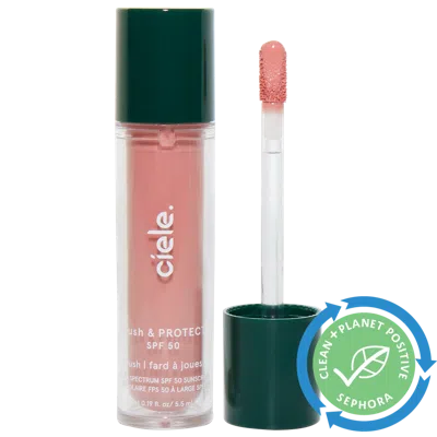CIELE BLUSH & PROTECT SPF 50+ LIQUID BLUSH BEHATI 0.19 OZ / 5.5 ML