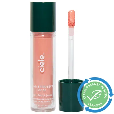 CIELE BLUSH & PROTECT SPF 50+ LIQUID BLUSH ELODIE 0.19 OZ / 5.5 ML