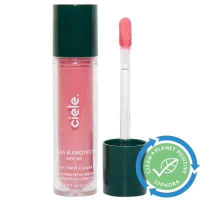 CIELE BLUSH & PROTECT SPF 50+ LIQUID BLUSH GISELLE 0.19 OZ / 5.5 ML