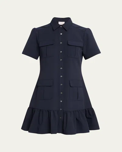 CINQ À SEPT JAMIE SHORT-SLEEVE SHIRTDRESS