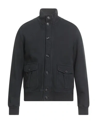 CIRCOLO 1901 CIRCOLO 1901 MAN JACKET BLACK SIZE M COTTON