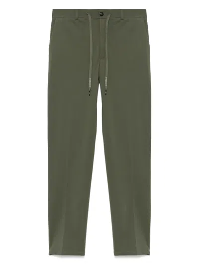 CIRCOLO 1901 PIQUÉ-WEAVE TROUSERS