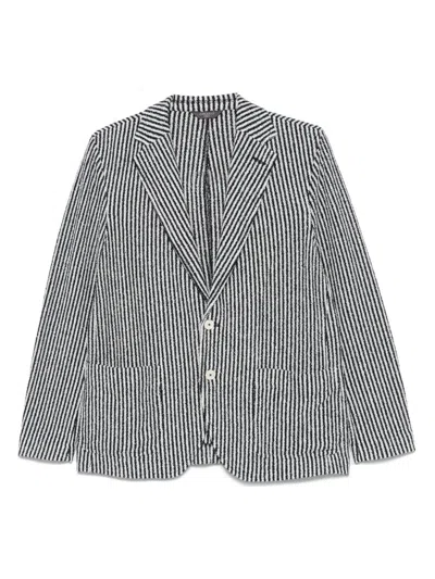 CIRCOLO 1901 STRIPED BLAZER