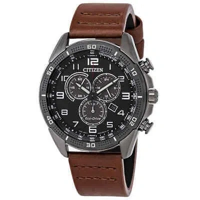 CITIZEN CITIZEN AR ECO-DRIVE CHRONOGRAPH BLACK DIAL MEN'S WATCH AT2447-01E