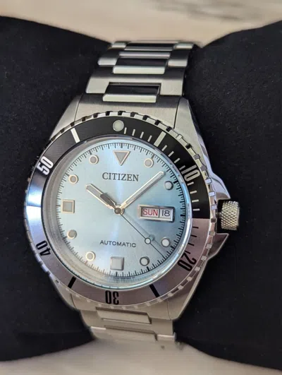 CITIZEN CITIZEN AUTOMATIC SAPPHIRE CRYSTAL BLUE DIAL NH7530-52L SPORTS WATCH