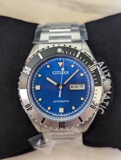 CITIZEN CITIZEN AUTOMATIC SAPPHIRE CRYSTAL NH7530-52M BLUE DIAL SPORTS WATCH