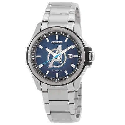 CITIZEN CITIZEN AVENGERS ECO-DRIVE BLUE DIAL MEN'S WATCH AW1651-52W