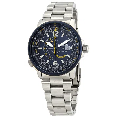 CITIZEN CITIZEN BLUE ANGELS PROMASTER NIGHTHAWK ECO-DRIVE BLUE DIAL MEN'S WATCH BJ7006-56L