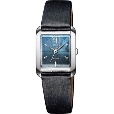 CITIZEN CITIZEN CITIZEN L ECO-DRIVE EW5557-17N BLUE SOLOR WOMEN'S WATCH IN BOX