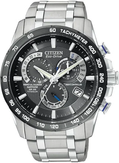 CITIZEN CITIZEN ECO-DRIVE AT4010-50E MENS WATCH PERPETUAL CHRONO ATOMIC TITAN WRISTWATCH