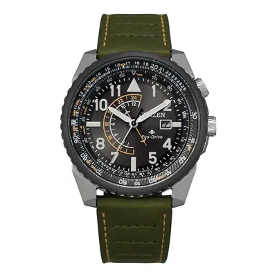 CITIZEN CITIZEN ECO-DRIVE KNIGHTHAWK MEN'S RUBBER STRAP WATCH BJ7138-04E