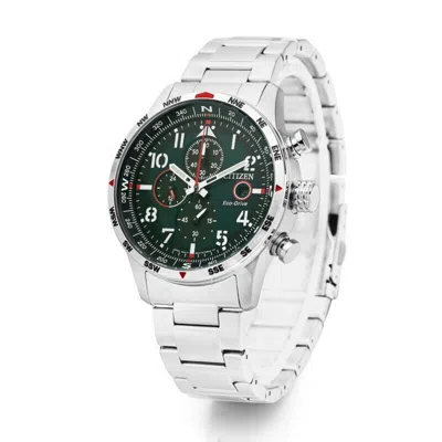 CITIZEN CITIZEN ECO DRIVE MENS WATCH 42.5MM 10ATM STAINLESS STEEL CHRONOGRAPH JAPAN MADE