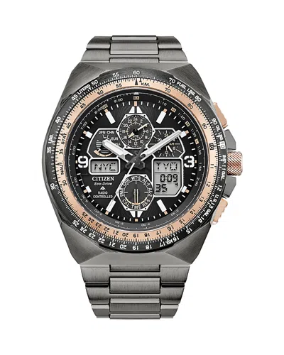 CITIZEN ECO DRIVE PROMASTER AIR SKYHAWK WATCH, 46MM