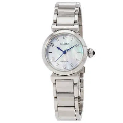 CITIZEN CITIZEN L MAE WHITE MOP DIAL LADIES WATCH EM1130-83D
