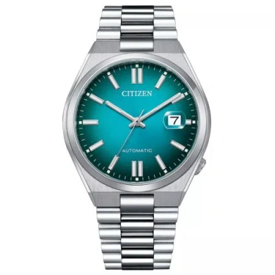 CITIZEN CITIZEN NJ0151-88X TSUYOSA AUTOMATIC BLUE DIAL STAINLESS STEEL SAPPHIRE WATCH