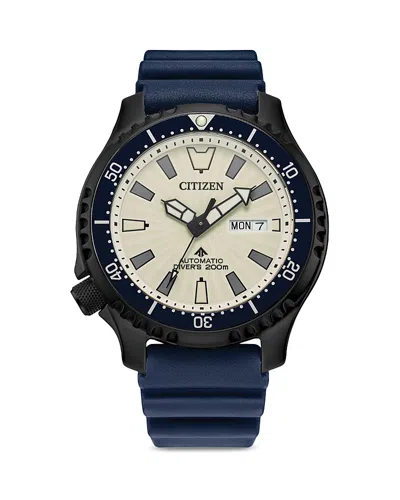 CITIZEN PRODIVE AUTOMATIC STAINLESS STEEL STRAP WATCH, 44MM