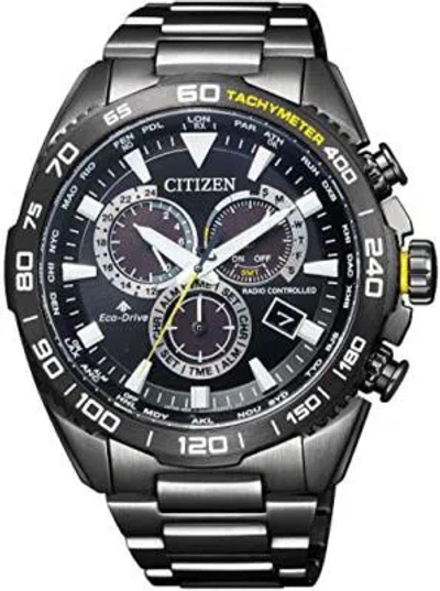 CITIZEN CITIZEN PROMASTER ECO-DRIVE CB5037-84E SOLAR RADIO MEN'S WATCH FROM JAPAN