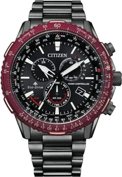 CITIZEN CITIZEN PROMASTER SKY CB5009-55E ECO-DRIVE BLACK RADIO MEN DIRECT FLIGHT WATCH