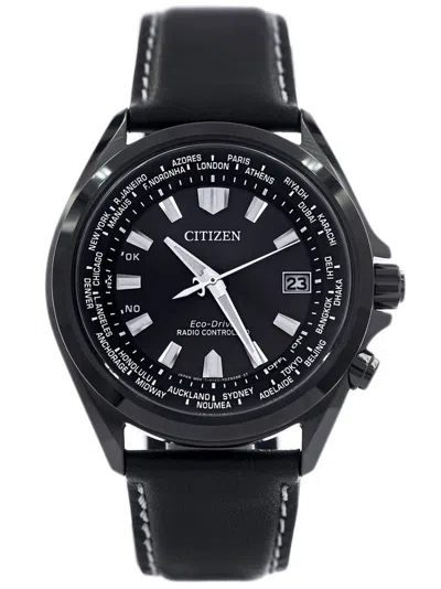 CITIZEN CITIZEN RADIO CONTROLLED SAPPHIRE CB0225-14E WORLD TIME BLACK DIAL MEN'S WATCH