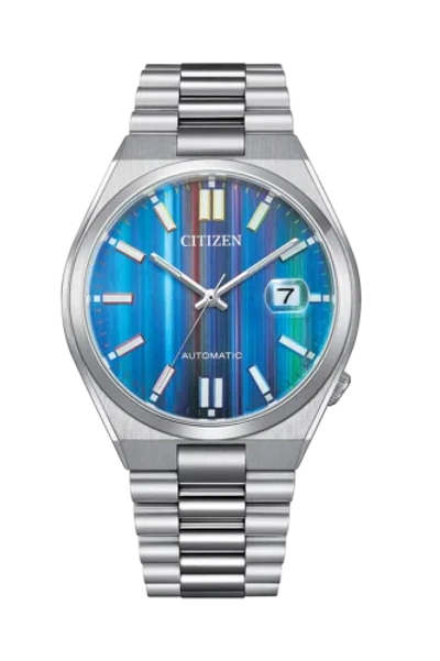 CITIZEN CITIZEN TSUYOSA COLLECTION NJ0151-53W AUTOMATIC SAPPHIRE MEN'S WATCH USUS