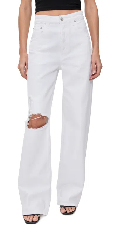 CITIZEN OF HUMANITY AYLA BAGGY JEANS ZINC