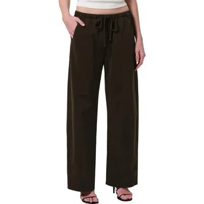 CITIZEN OF HUMANITY CITIZENS OF HUMANITY AURORA PULL-ON COTTON & HEMP PANTS