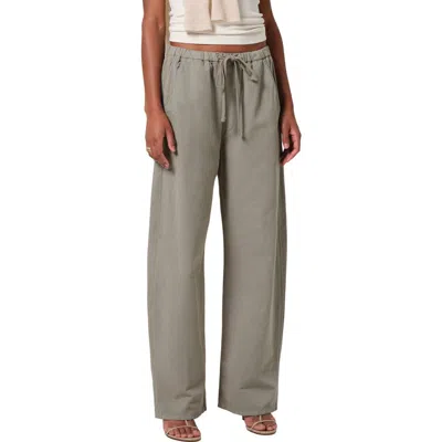 CITIZEN OF HUMANITY CITIZENS OF HUMANITY AURORA PULL-ON COTTON & HEMP PANTS