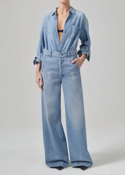 CITIZEN OF HUMANITY BEVERLY TROUSER IN LUNE