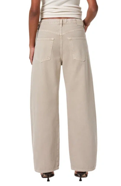 CITIZEN OF HUMANITY CITIZENS OF HUMANITY BRYNN DRAWSTRING HIGH WAIST WIDE LEG JEANS