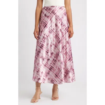 CITY BLUES CITY BLUES SAVOY PRINT BIAS CUT MAXI SKIRT