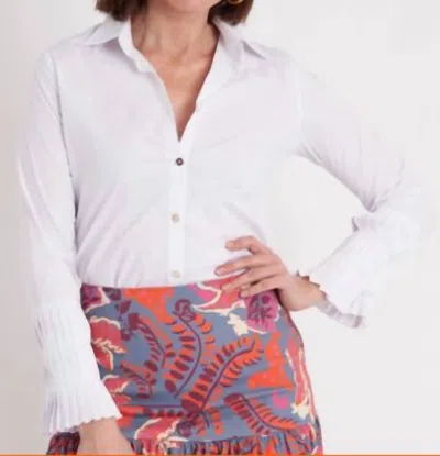 CK BRADLEY BROOKS SHIRT IN WHITE